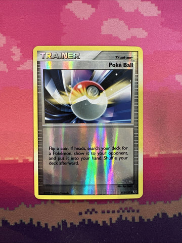 Pokemon Card Poke Ball Platinum Reverse Holo 113/127 Near Mint