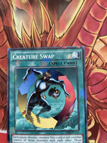 BP03-EN144 Yugioh: CREATURE SWAP - 1st EDITION (back)