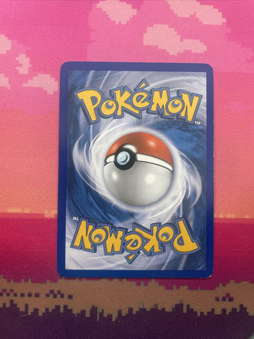 Pokemon Card Girafarig Heartgold Soulsilver Common 64/123 Near Mint (back)