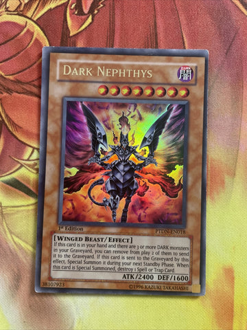 PTDN-EN018 Dark Nephthys - Ultra Rare - 1st Edition YUGIOH - Ultra Rare LP