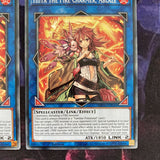 MP20-EN024 x3 Hiita the Fire Charmer, Ablaze Common 1st Edition Mint Yugioh!