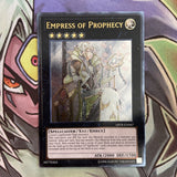 ABYR-EN047 Empress Of Prophecy Ultimate Rare Ultimate Edition NM Yugioh Card