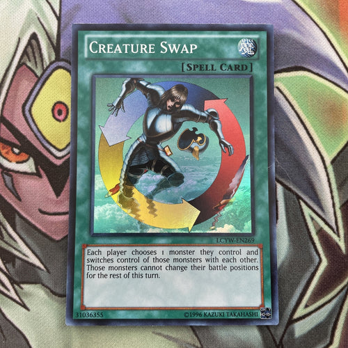 LCYW-EN269 Creature Swap Super Rare UNL Edition NM Yugioh Card