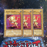 IOC-001 x3 Ojama Yellow Common Playset Yugioh
