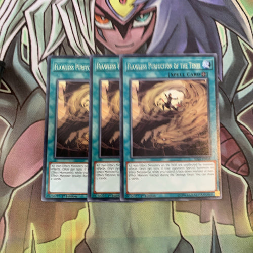 RIRA-EN058 x3 Flawless Perfection of the Tenyi Rare Excellent Condition Yugioh