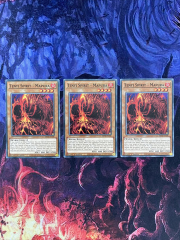 MP20-EN108 x3 Tenyi Spirit - Mapura Yugioh! 1st Common PLAYSET