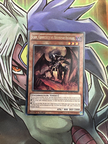 DUEA-EN082 Scarm, Malebranche Of The Burning Abyss Rare GERMAN 1st Ed NM Yugioh
