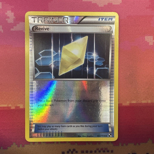 Pokemon Card Revive Black & White Reverse Holo 102/114 Near Mint