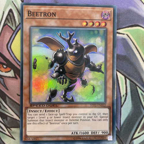 STP2-EN012 Beetron Super Rare Unlimited Edition NM Yugioh Card