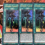 DUPO-EN024 x3 GOUKI CAGE MATCH YUGIOH CARDS