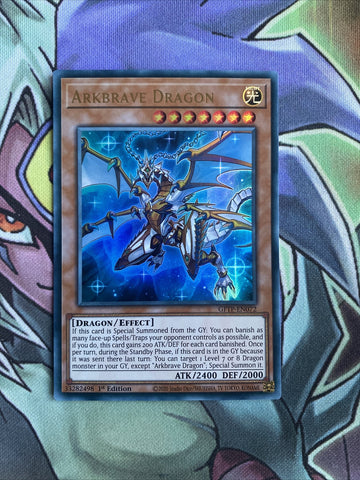 GFTP-EN072 Arkbrave Dragon Ultra Rare 1st Edition NM Yugioh Card