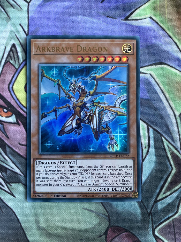 GFTP-EN072 Arkbrave Dragon Ultra Rare 1st Edition NM Yugioh Card