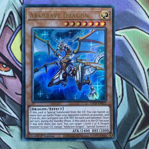 GFTP-EN072 Arkbrave Dragon Ultra Rare 1st Edition NM Yugioh Card