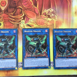 DUPO-EN025 3 x Booster Dragon Ultra Rare Card - 1st Edition NEW YuGiOh