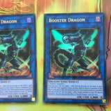 DUPO-EN025 3 x Booster Dragon Ultra Rare Card - 1st Edition NEW YuGiOh