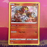 Pokemon Card Entei Crown Zenith Holo Rare 021/159 Near Mint