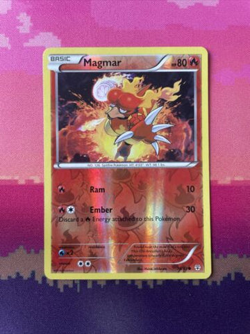 Pokemon Card Magmar Generations Reverse Holo 16/83 NM