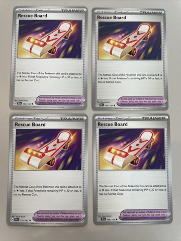 Pokemon Rescue Board - 159/162 - Temporal Forces - Trainer Playset NM