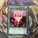 SP13-EN050 One For One Starfoil Rare 1st Edition NM Yugioh Card
