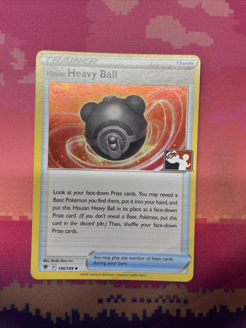 Pokemon Card Heavy Ball Prize Pack Cosmo Holo 146/189 NM