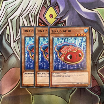 OP05-EN019 Tin Goldfish Common x3 Excellent Condition Yugioh