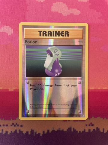 Pokemon Card Potion Evolutions Reverse Holo 83/108 Near Mint