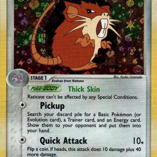 Raticate Reverse Holo 46/172 Pokemon Fire Red & Leaf Green LP-NM