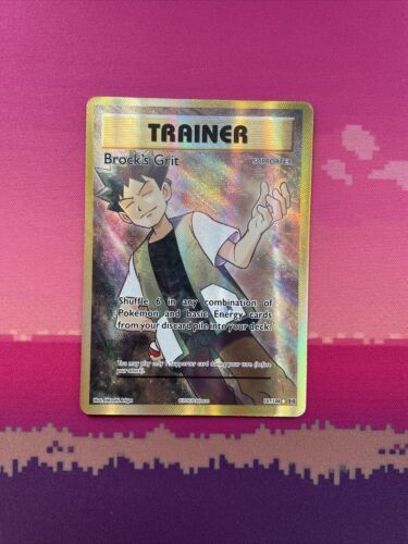Brock's Grit 107/108 - Full Art XY Evolutions - Pokemon Card - Near Mint/LP