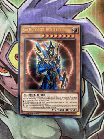 DUSA-EN053 Black Luster Soldier - Envoy Of The Beginning Ultra Rare 1st Yugioh