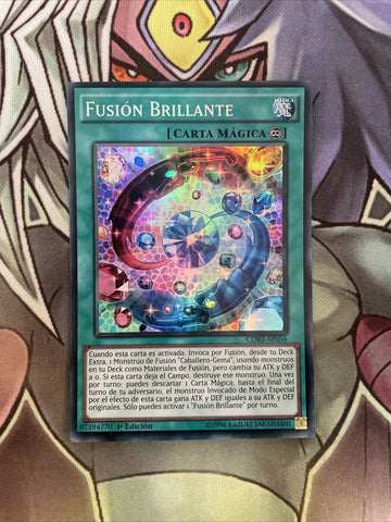 CORE-SP056 Brilliant Fusion Super Rare 1st Edition NM Yugioh SPANISH