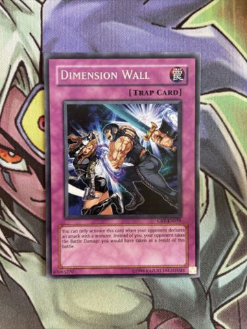 CRV-EN059 Dimension Wall Rare Unlimited Edition Near Mint Yugioh Card