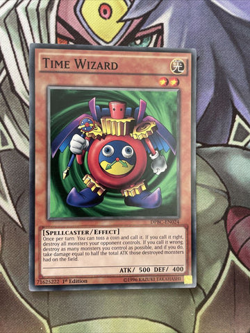 DPBC-EN024 Time Wizard Common 1st Edition NM Yugioh Card
