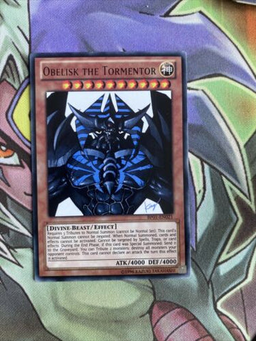 BP01-EN021 Obelisk The Tormentor Black Rare Unlimited Edition NM Yugioh Card