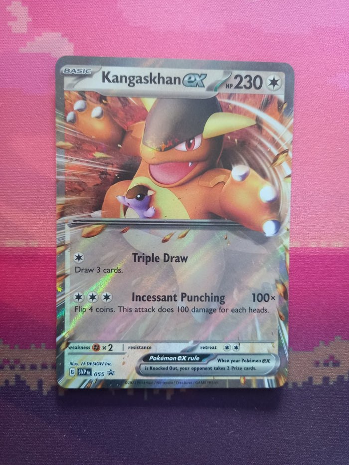 Pokemon Card Kangaskhan ex 055 Black Star Promo Near Mint