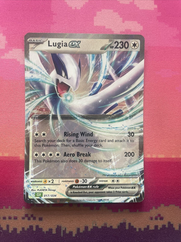 Pokemon Card Lugia ex 017/034 Classic Collection Near Mint