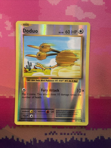 Pokemon Card Doduo Evolutions Reverse Holo 69/108 Near Mint
