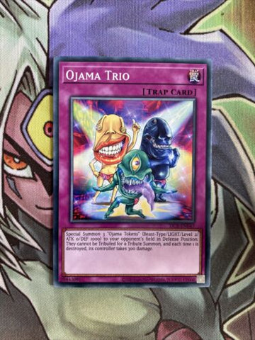 DCR-EN047 Ojama Trio Common Unlimited Edition NM Yugioh Card