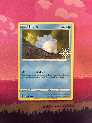 Pokemon Card Snom Advent Calendar Cosmo Holo 084/264 Near Mint