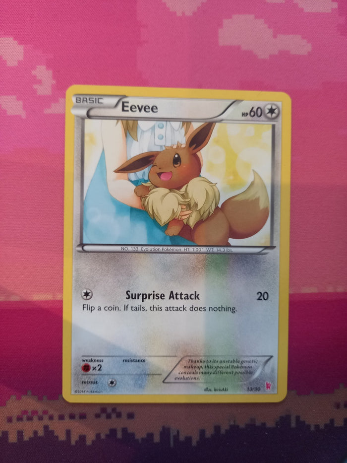 Pokemon Card Eevee Trainer Kit 13/30 Sylveon Near Mint