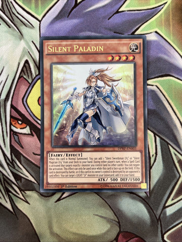 DPRP-EN003 Silent Paladin Ultra Rare 1st Edition NM Yugioh Card