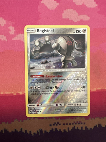 Pokemon Card Registeel Celestial Storm Reverse Holo Rare 96/168 Near Mint