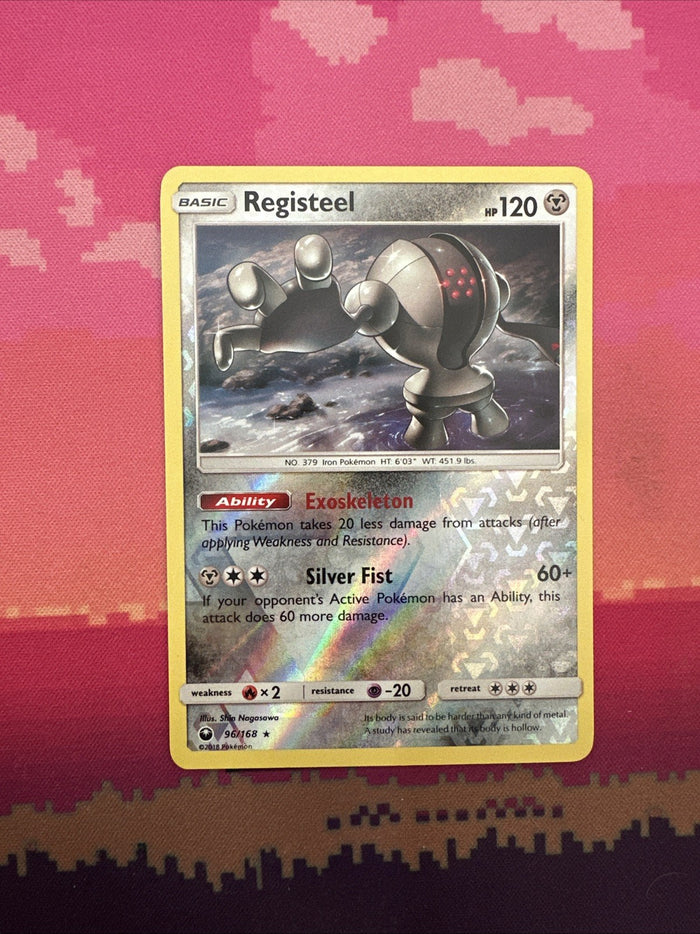Pokemon Card Registeel Celestial Storm Reverse Holo Rare 96/168 Near Mint