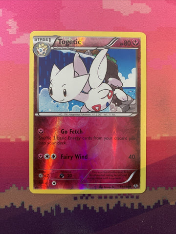 Pokemon Card Togetic Roaring Skies Reverse Holo 44/108 Near Mint