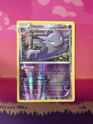 Pokemon Card Haunter Generations Reverse Holo Uncommon 34/83 Near Mint