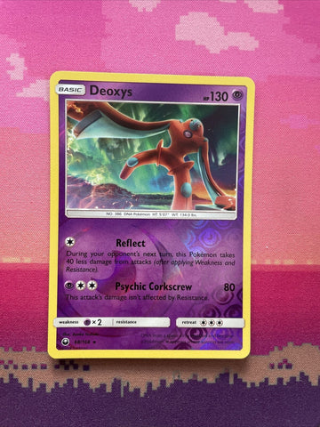 Pokemon Card Deoxys Celestial Storm Reverse Holo Rare 68/168 Near Mint