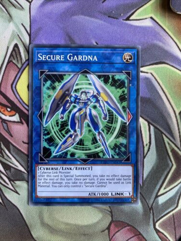 EXFO-EN043 Secure Gardna Common Unlimited Edition NM Yugioh Card