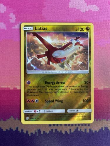 Pokemon Card Latias Unified Minds Reverse Holo Rare 153/236 Near Mint
