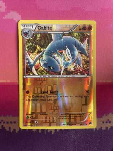 Pokemon Card Gabite Breakpoint Reverse Holo Uncommon 69/122 Near Mint