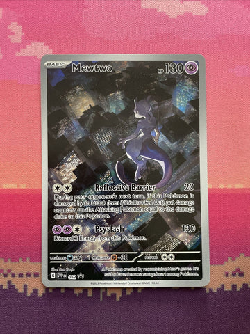 Pokemon Card Mewtwo Black Star Promo 052 Near Mint