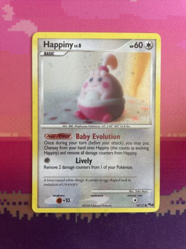 Pokemon Card Happiny POP SERIES 8 Holo 14/17 Near Mint